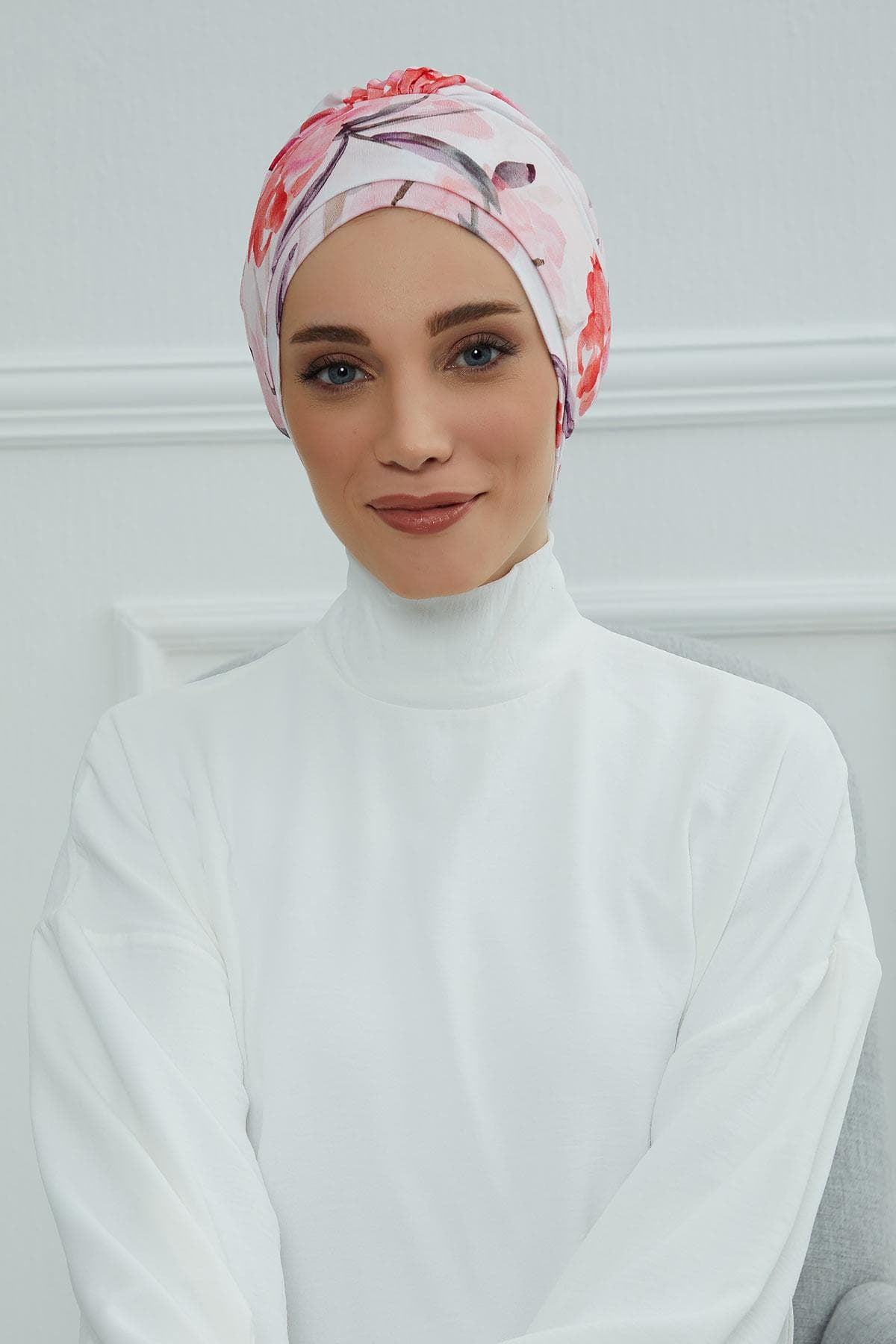 Desenli Penye Bone,B-53YD Desen 26 — görsel 1/5