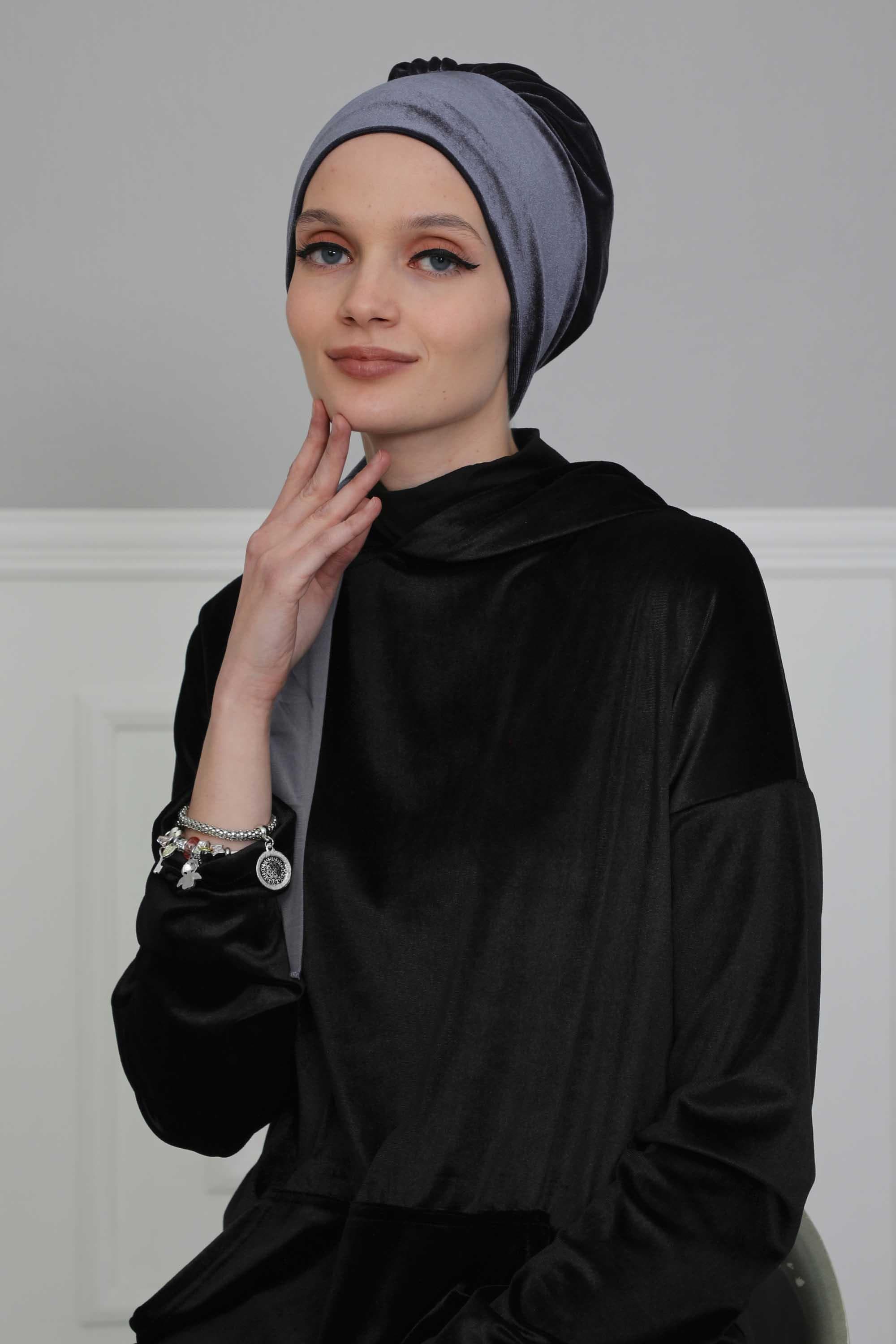 Kadife Bone,B-49K Antrasit