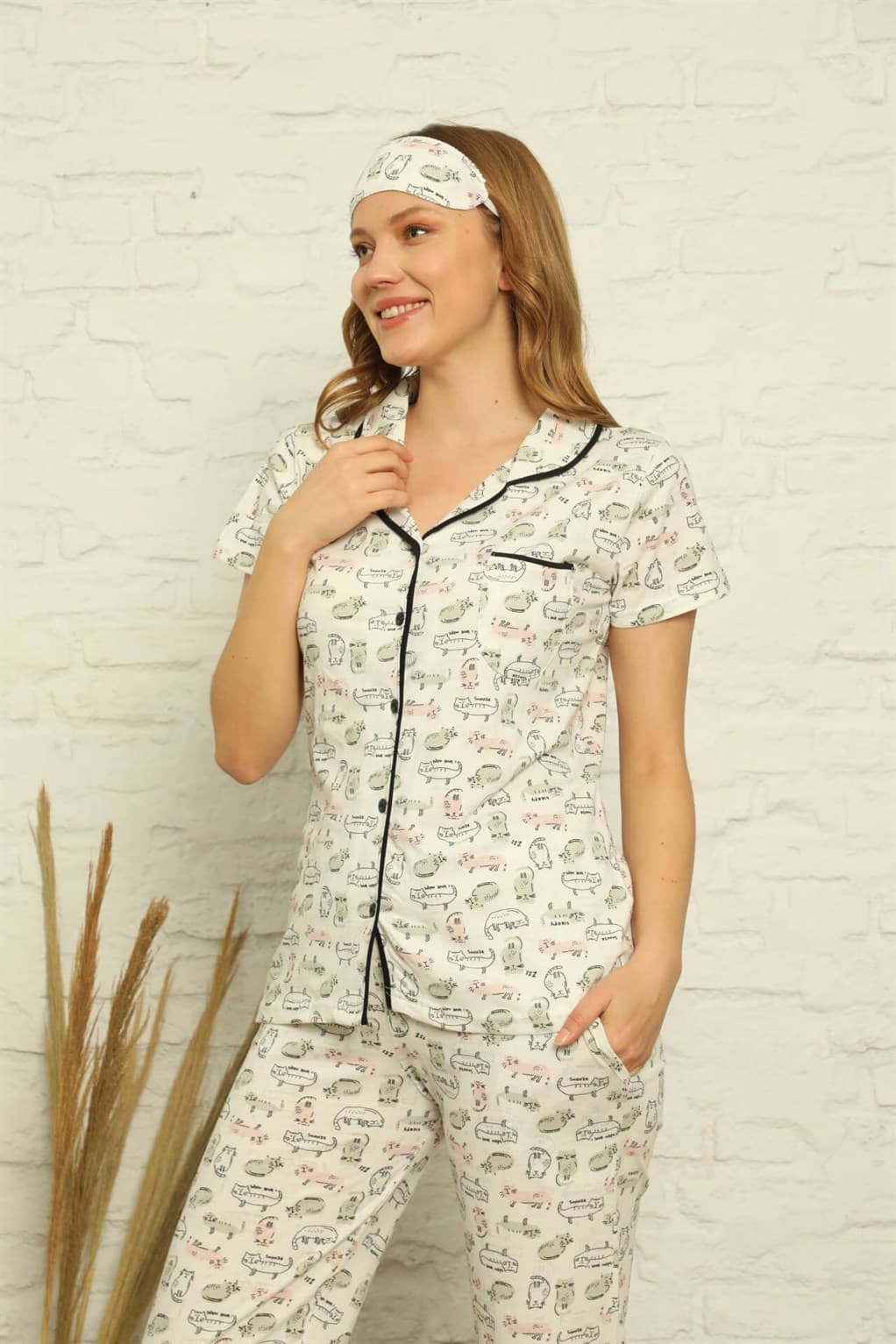 Kadın Penye Pijama — görsel 1/4