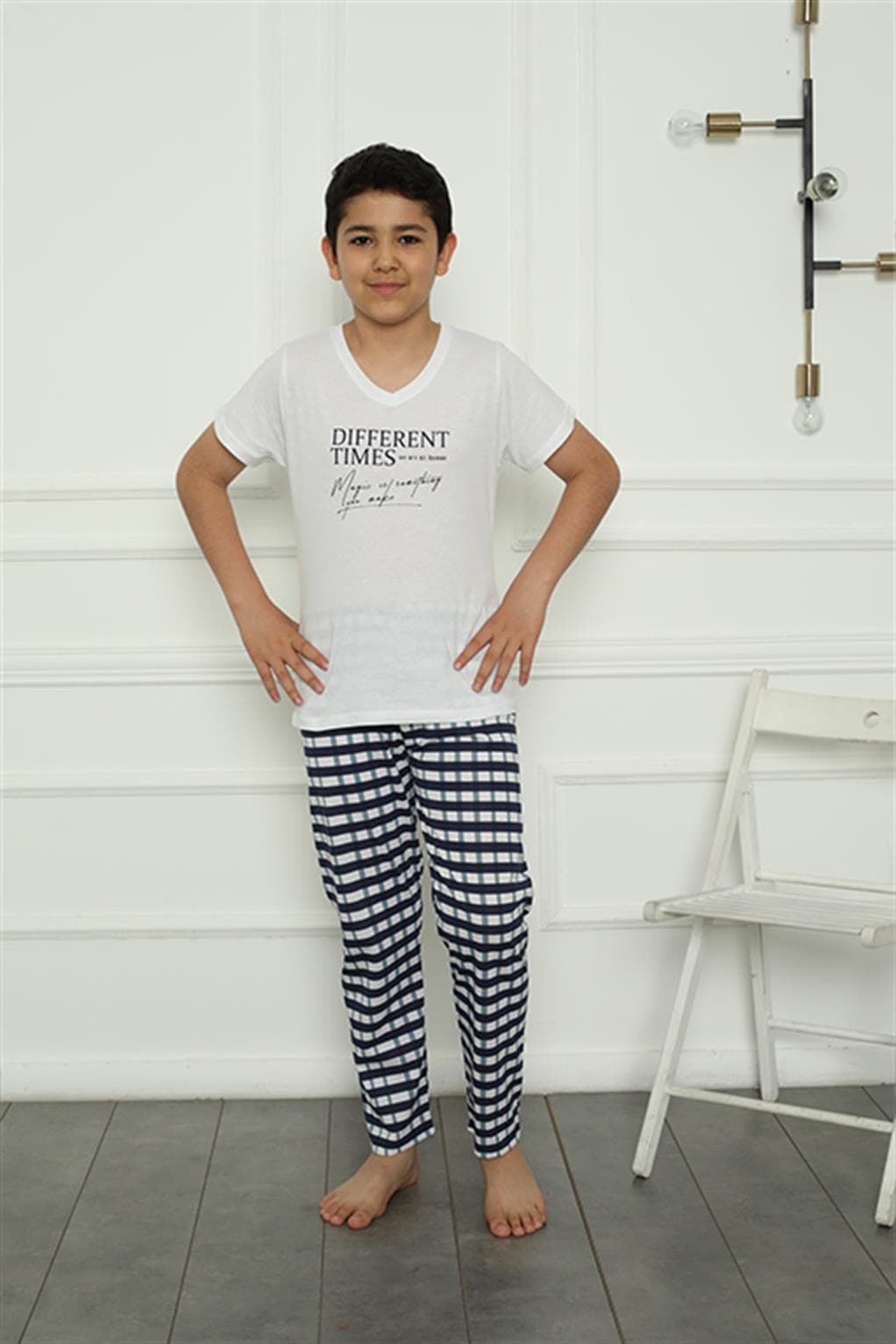 Erkek Çocuk Penye Pijama Takım 20390 — görsel 1/4