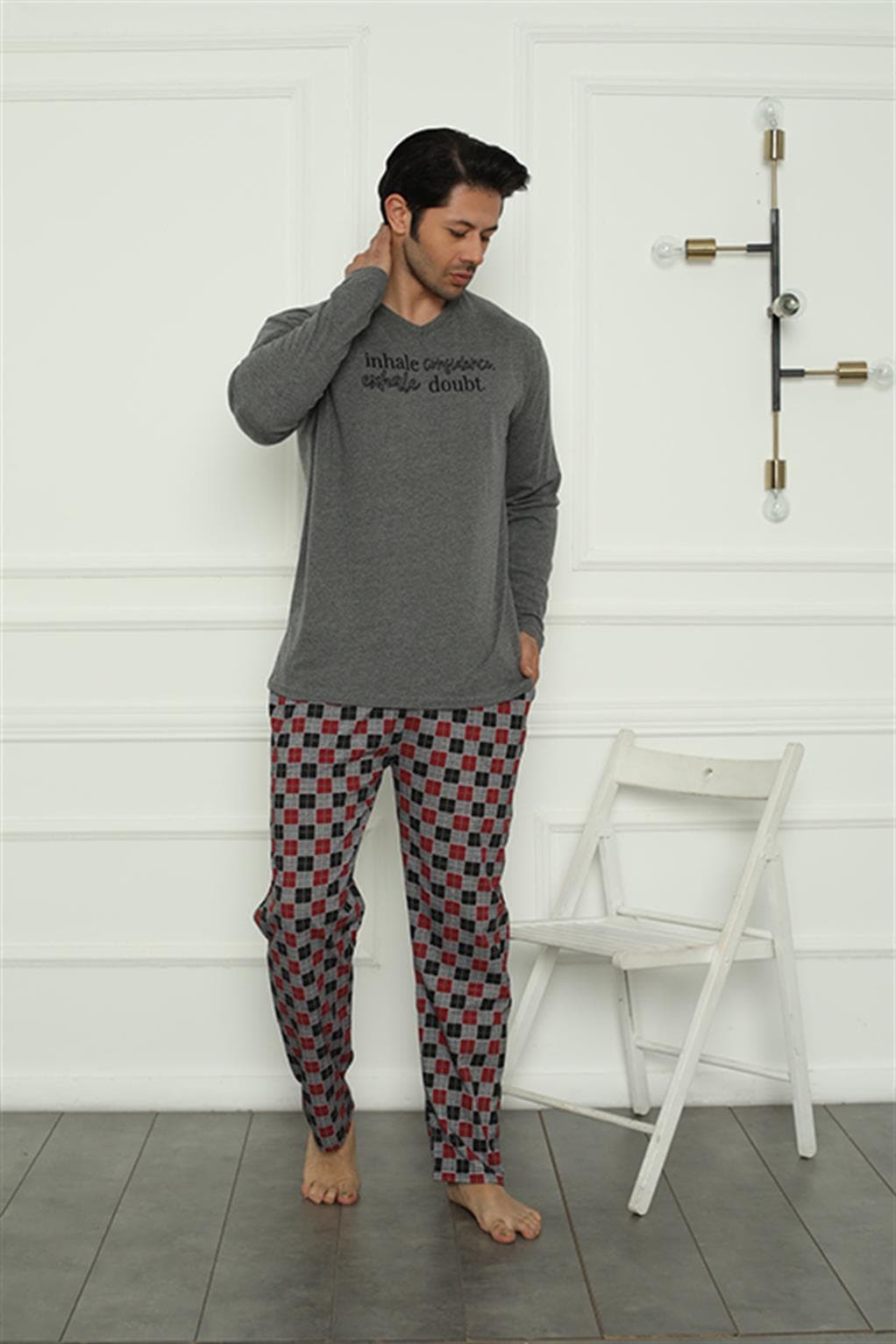 Erkek Penye Pijama Takım 6830 — görsel 1/4