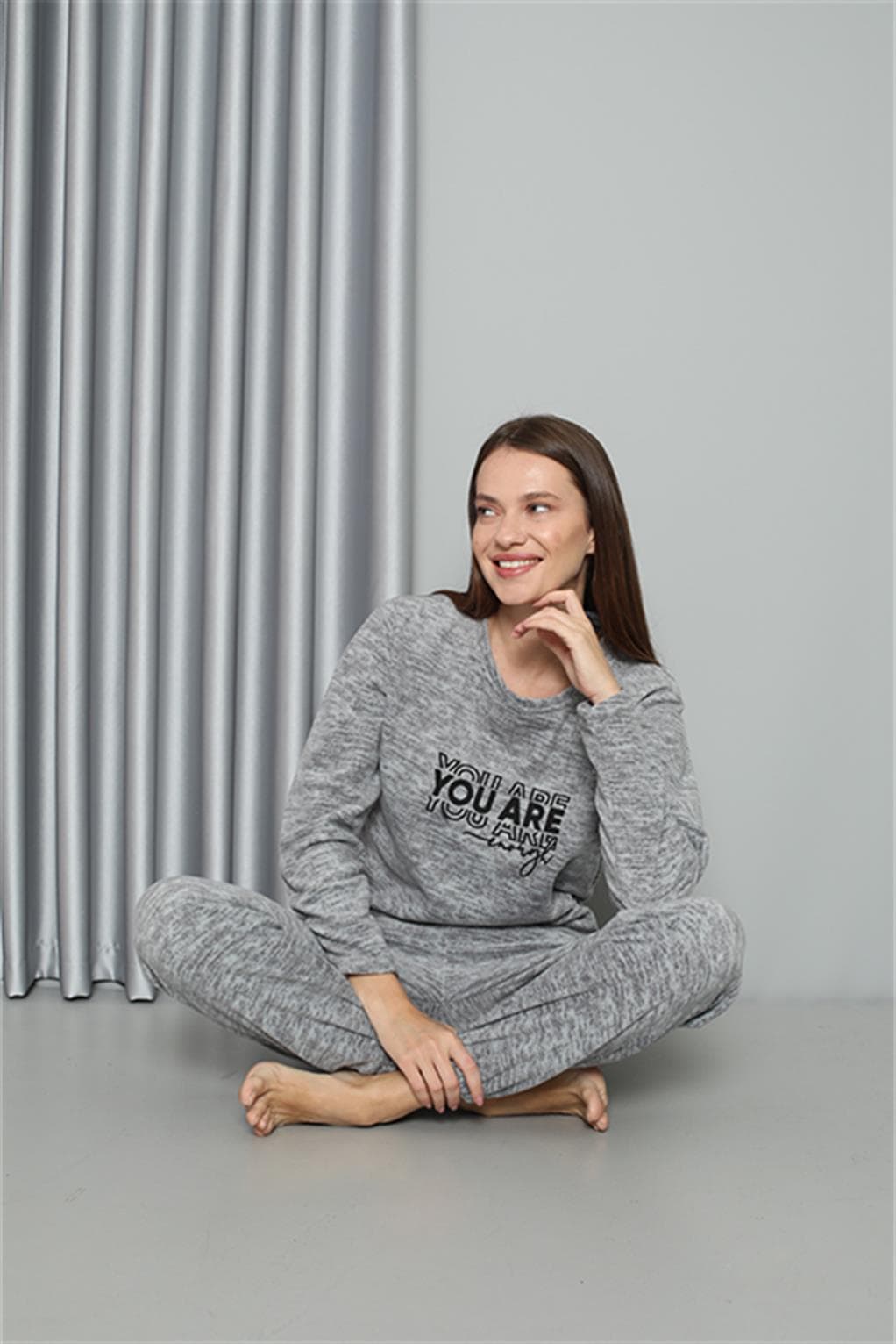 Welsoft Polar Kadın Pijama Takımı 8518 — görsel 1/4