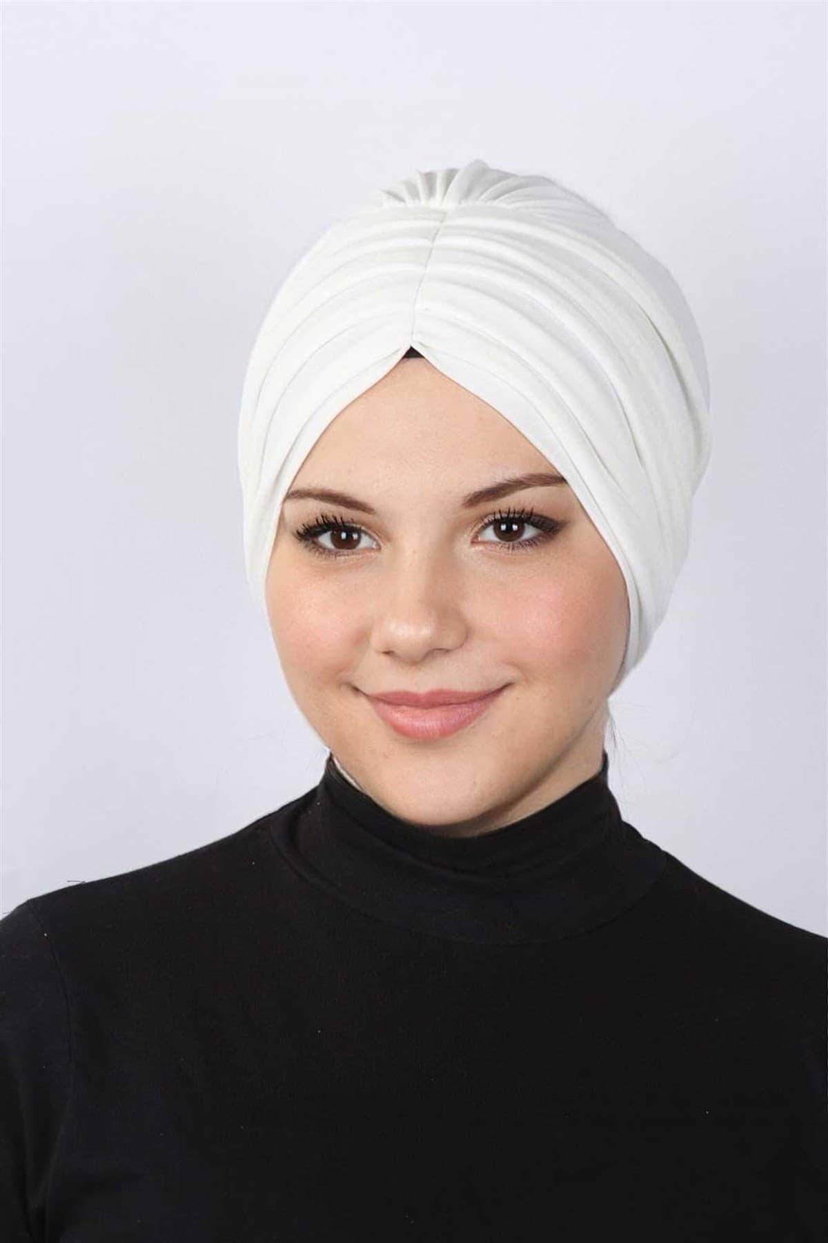 Pileli Bone Beyaz