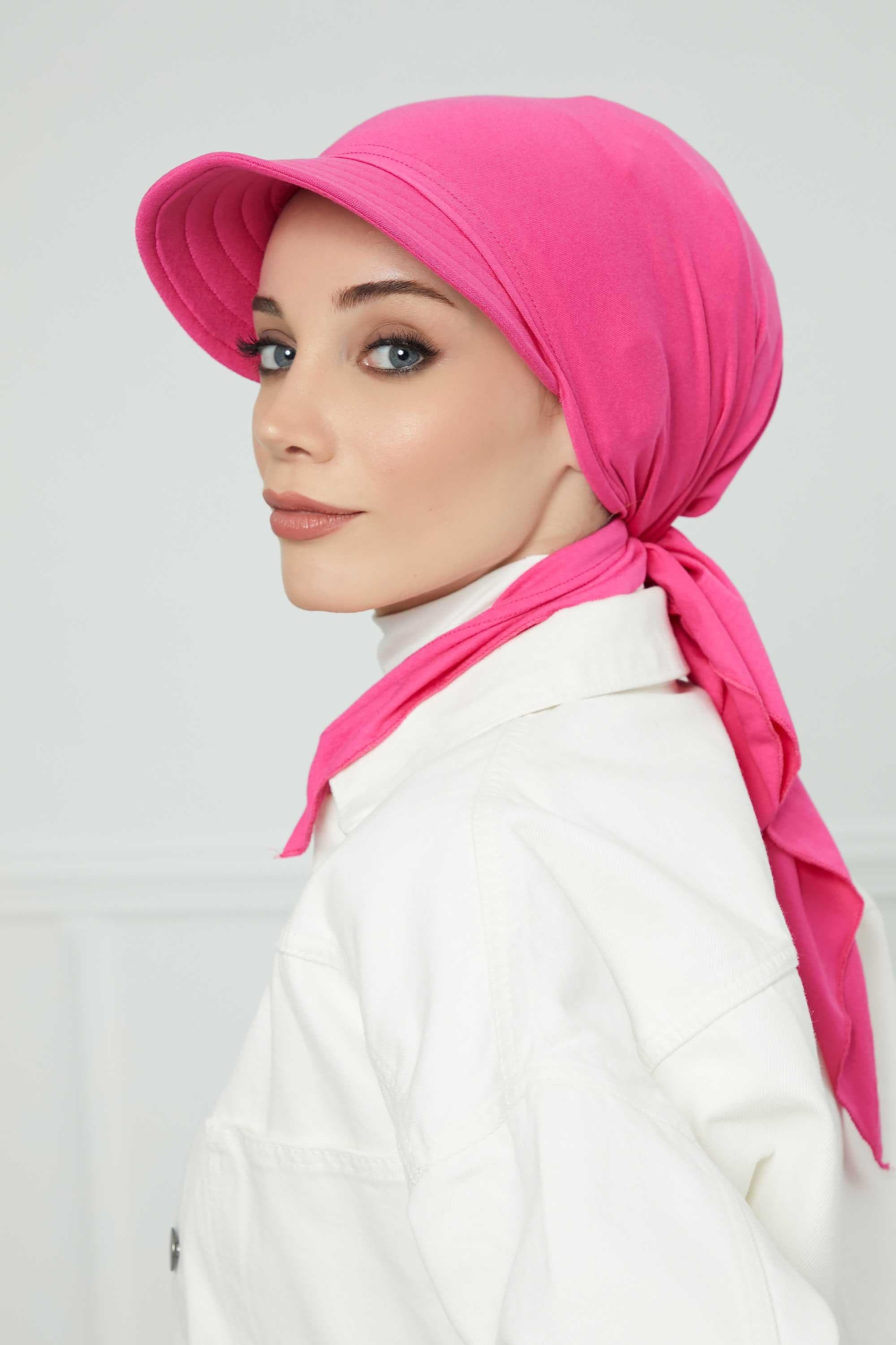 Siperlikli Bandana Bone,B-71 Fuşya — görsel 1/7
