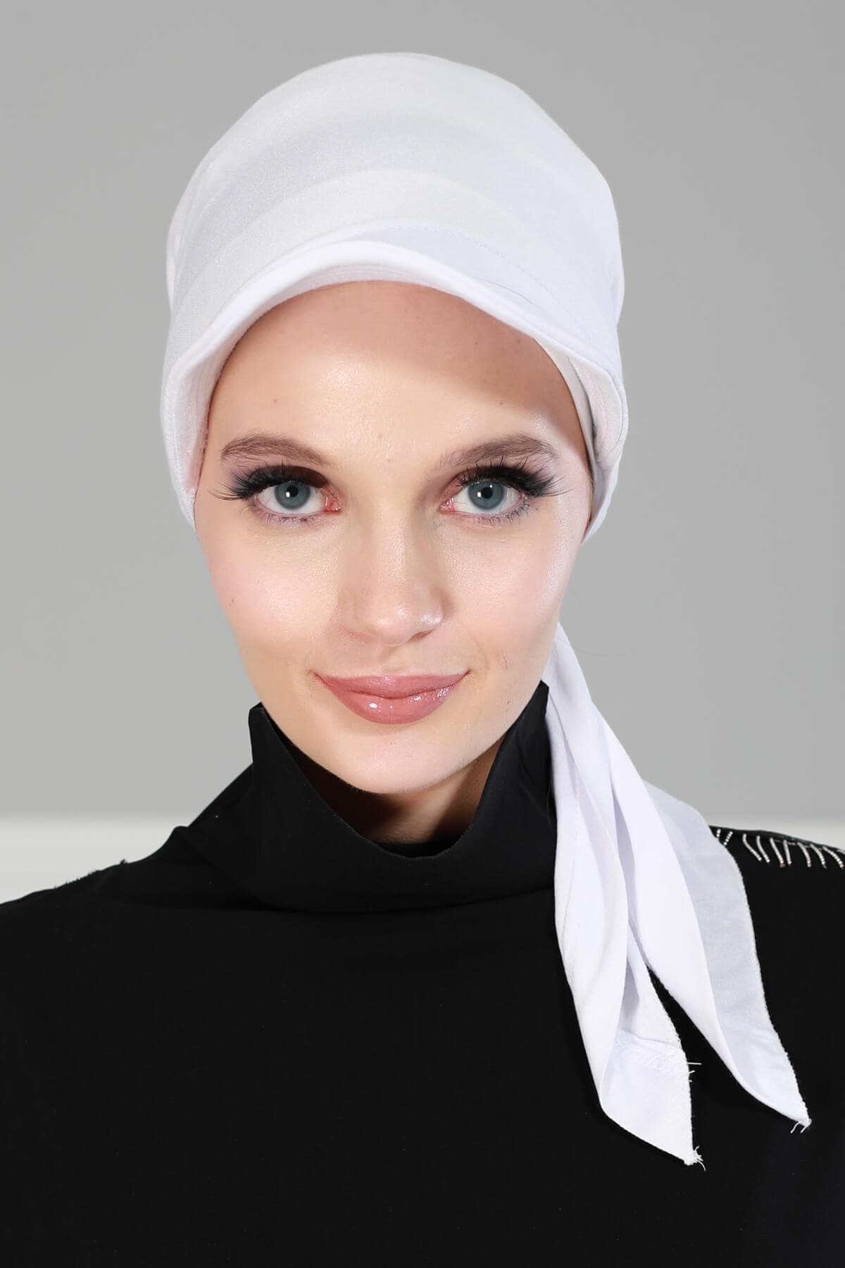 Siperlikli Bandana,B-40 Beyaz — görsel 1/4