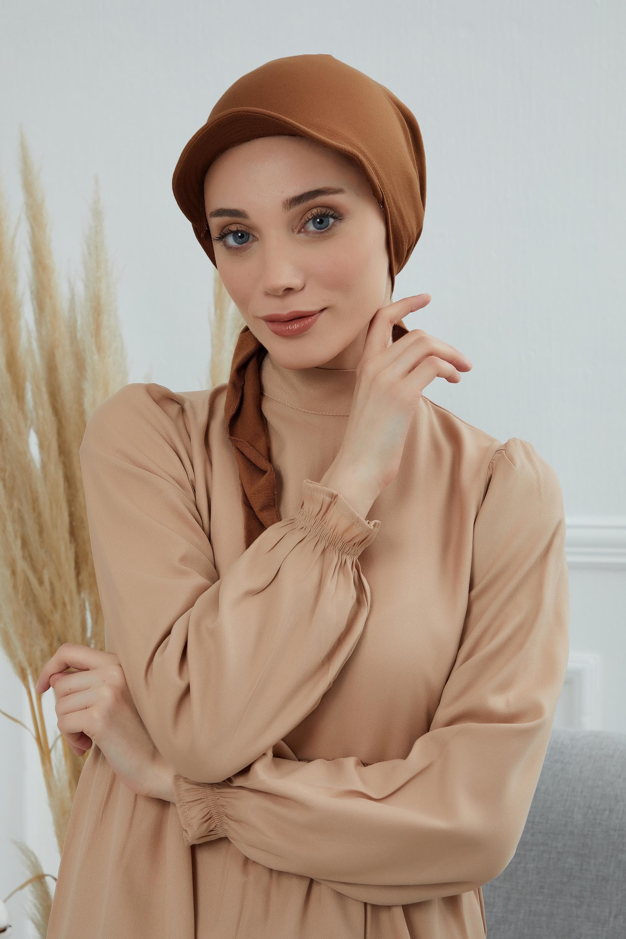 Siperlikli Bandana,B-40 Koyu Kahverengi — görsel 1/5