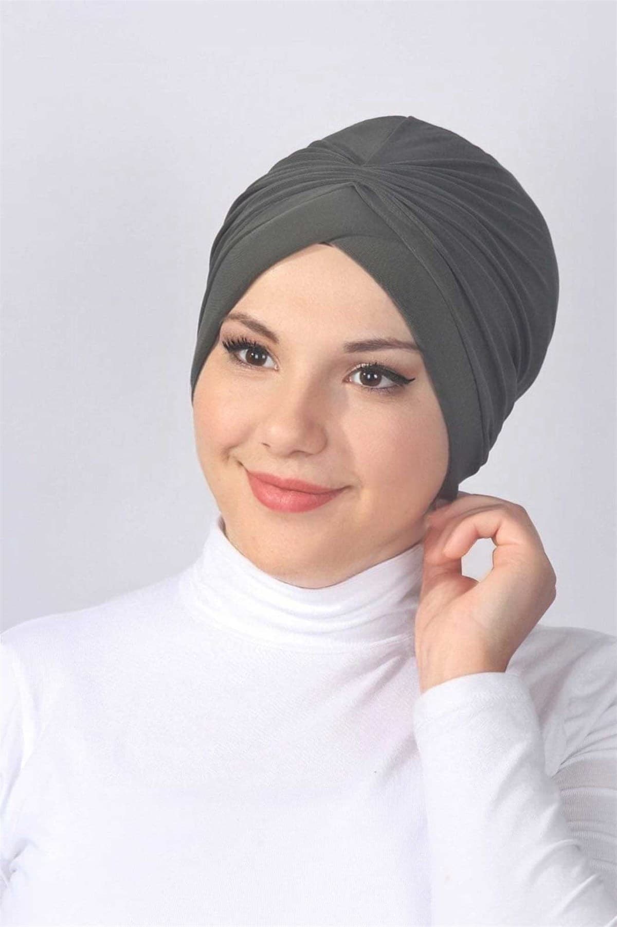 Süngerli Çapraz Bone Haki — görsel 1/1