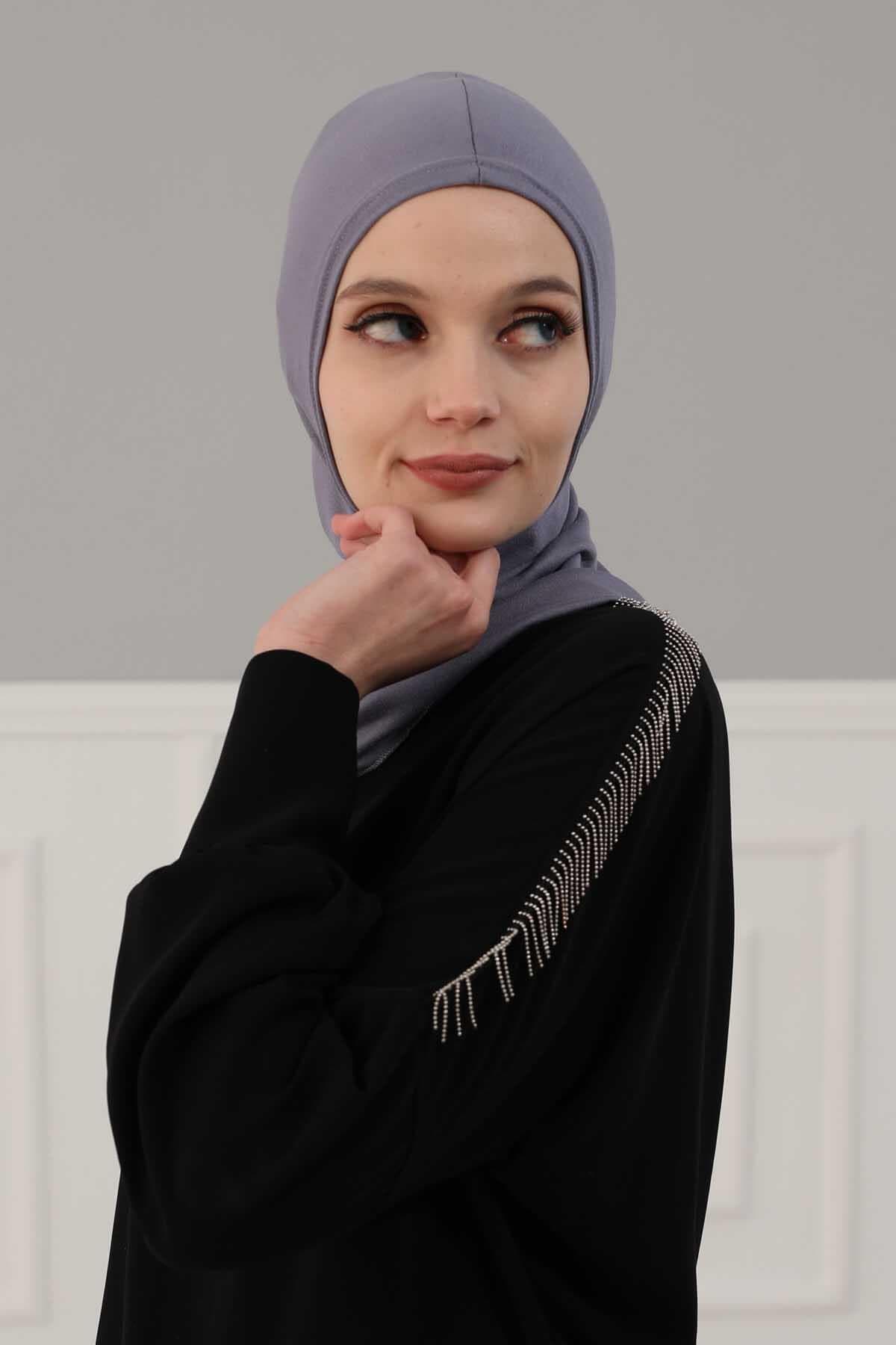 Tesettür İç Bone,TB-1 Gri — görsel 1/5