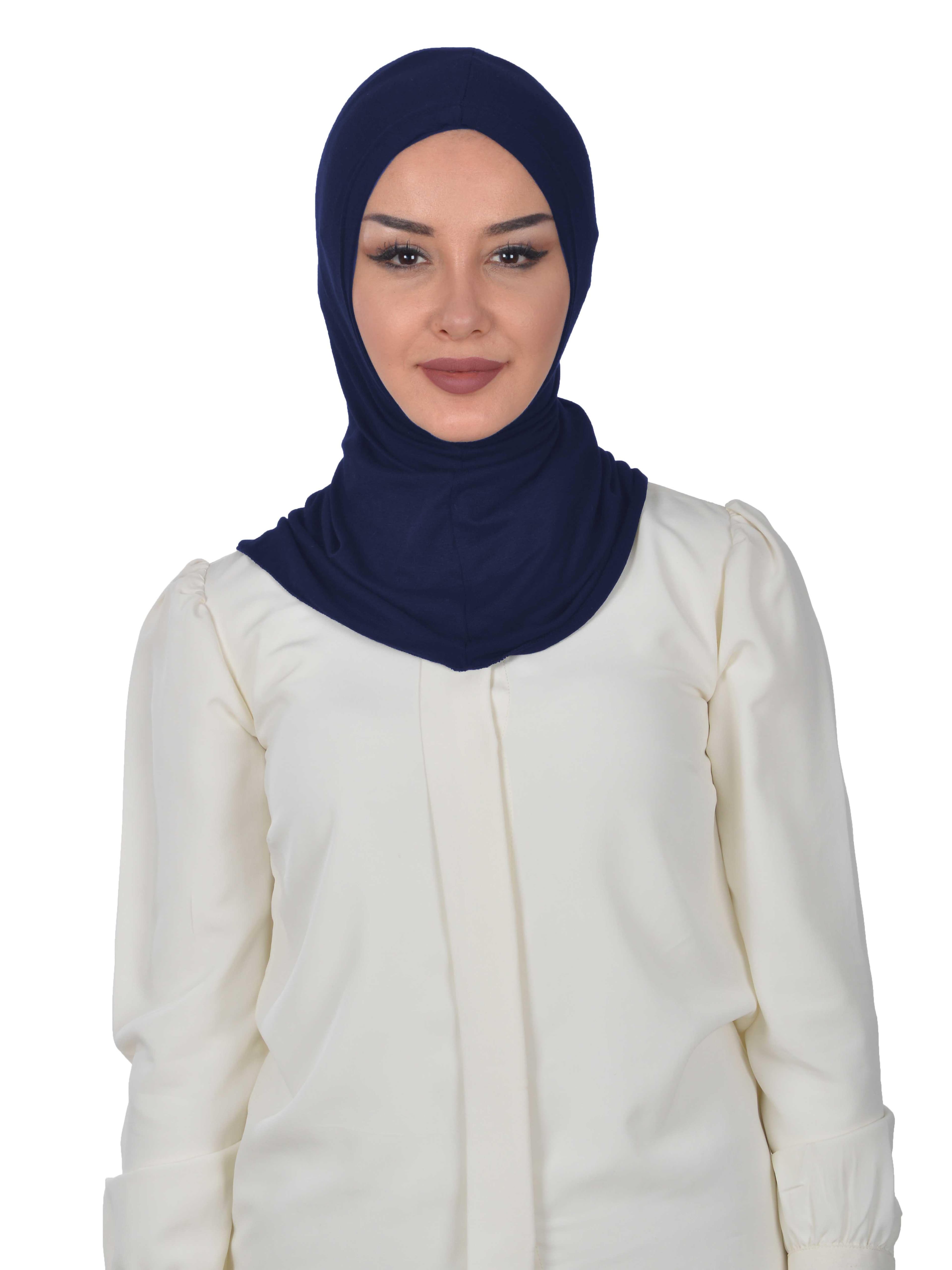 Tesettür İç Bone,TB-1 Lacivert — görsel 1/4