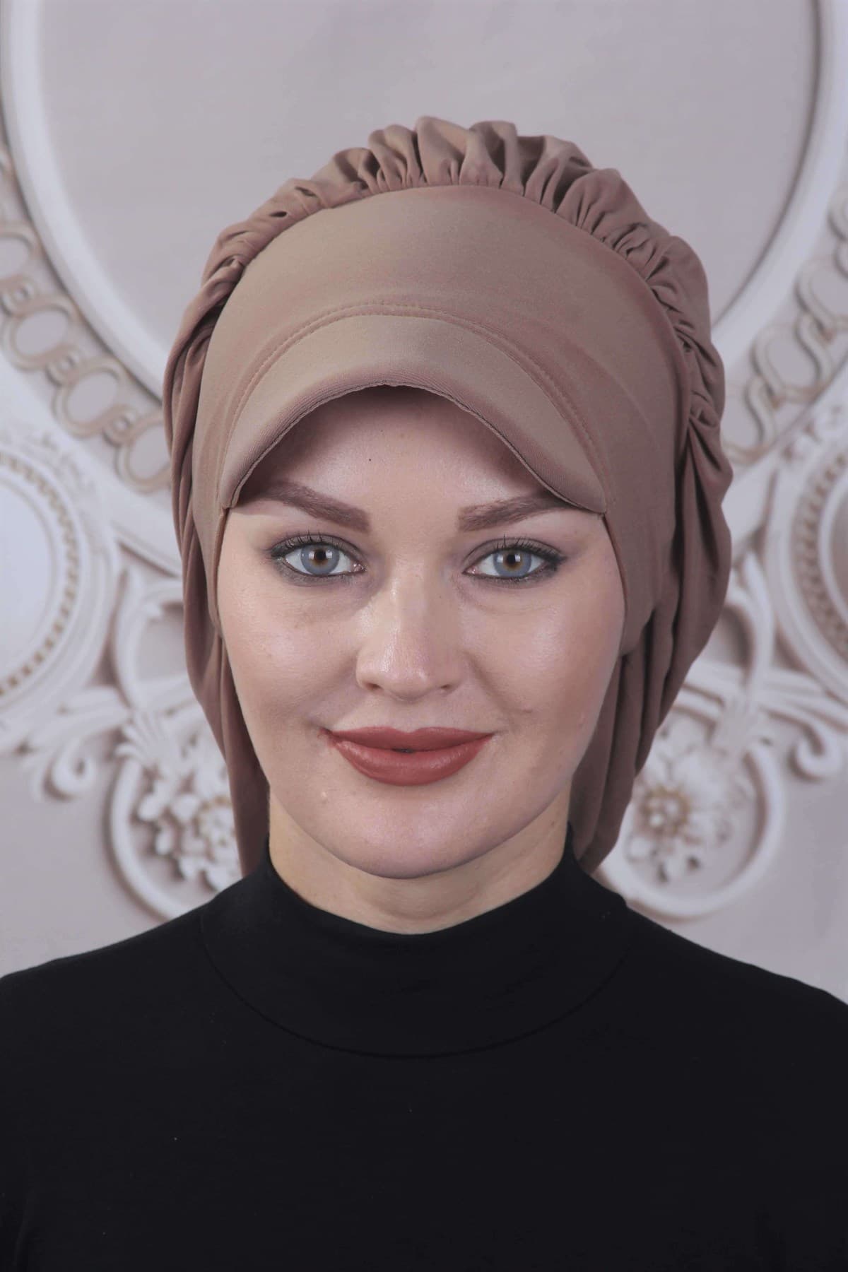 Dökümlü Şapka Tasarım Caramel
