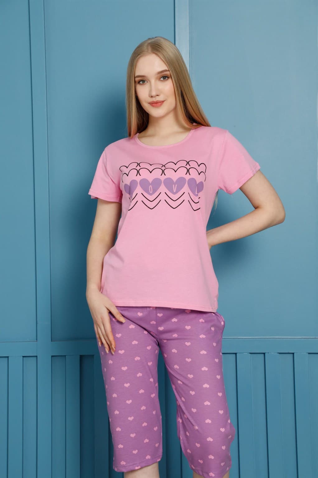 Şortlu Pijama Takım