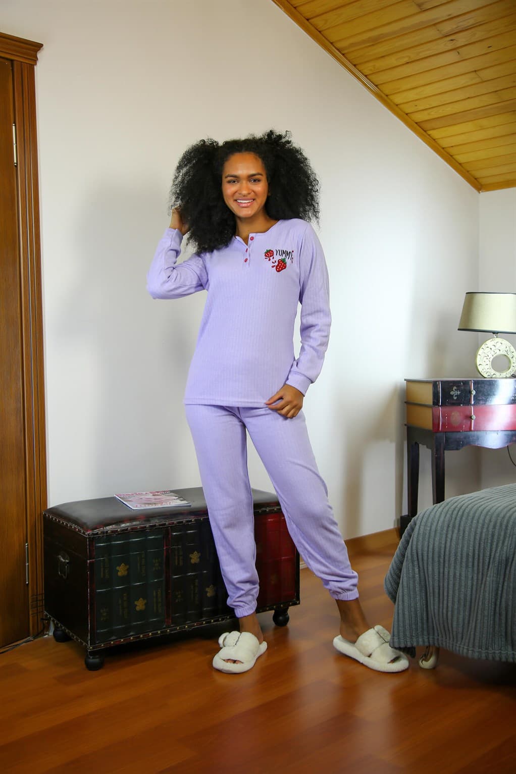 Kadın Kışlık Pijama 20270L