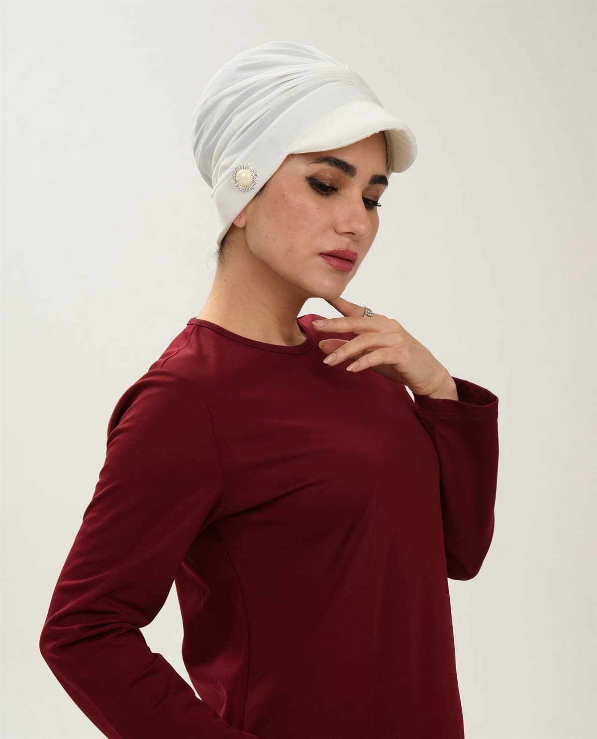 Spor Şapka Beyaz